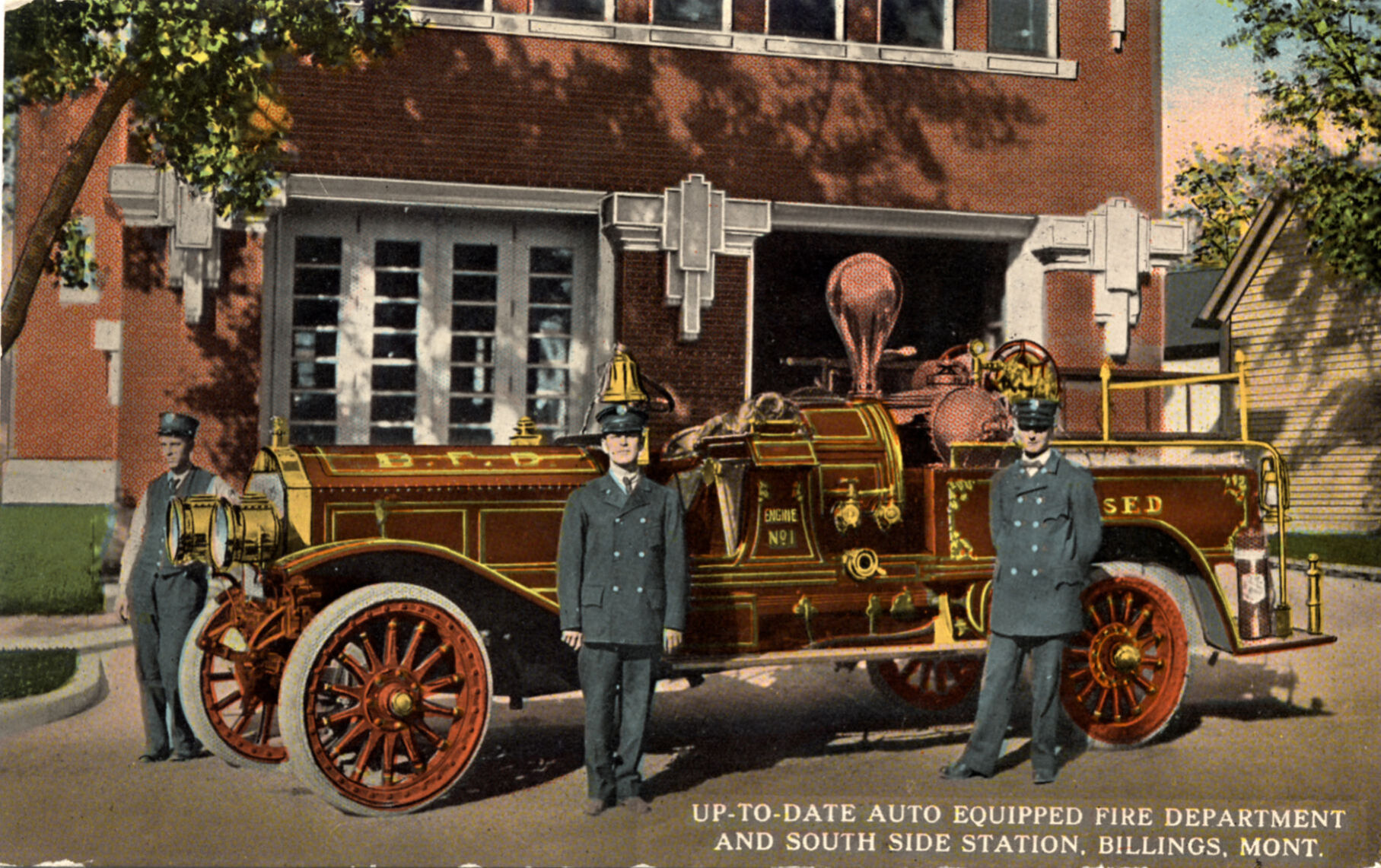 Billings Fire Department Station Two, circa 1910s